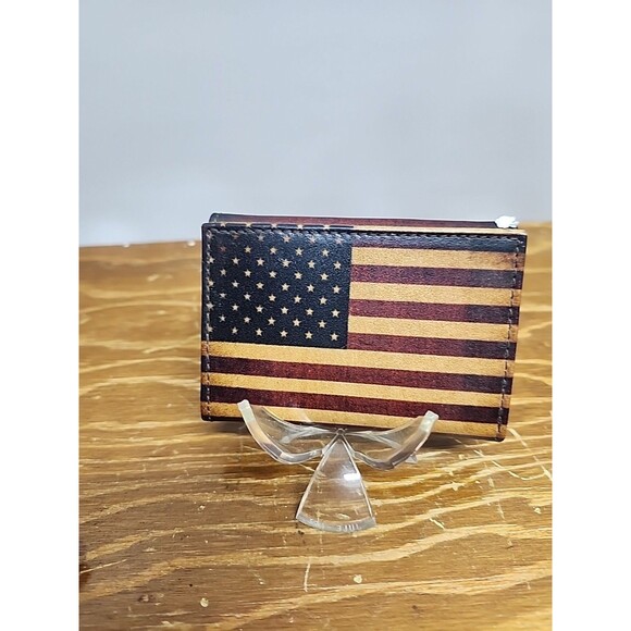 Ariat Other - Nocona Patriotic Bifold Removable Passcase Wallet N5416697
